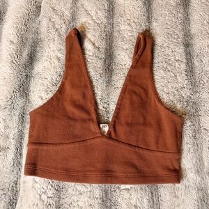 BP Warm Brown Knit Top